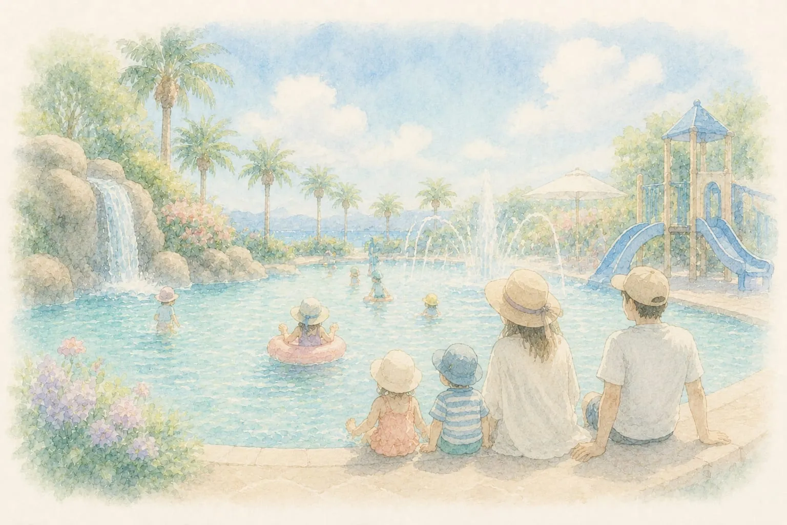 ミラージュランド 海水プールのイメージ